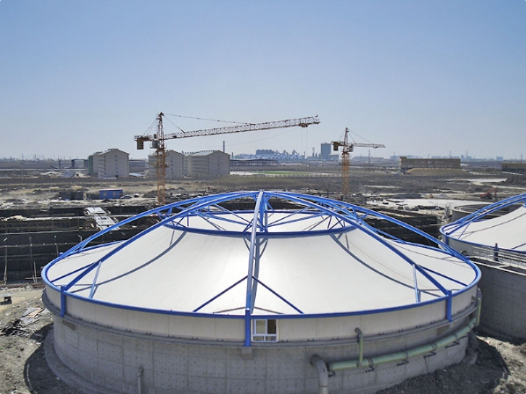 萍乡市污水池加盖膜结构体育看台 - 排名